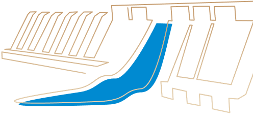 Красноярская ГЭС, 1976 г.